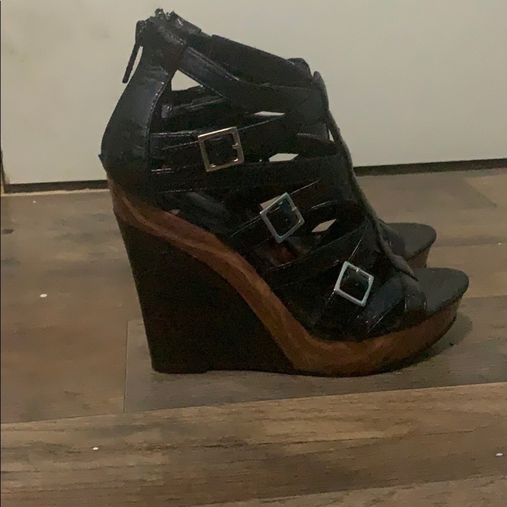 Size 9 Black high heels